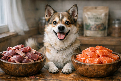 Which is better for dogs duck or salmon comparison featuring healthy dog treats