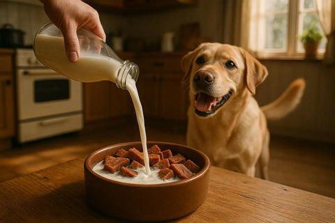 A healthy and delicious pairing of goat milk and lamb for sensitive dogs