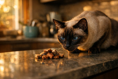 Wila Krungthep Bangkok Cat with sleek Siamese features and elegant posture