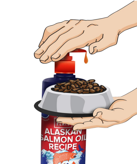 Alaskan Salmon Oil Recipe Kibble Topper