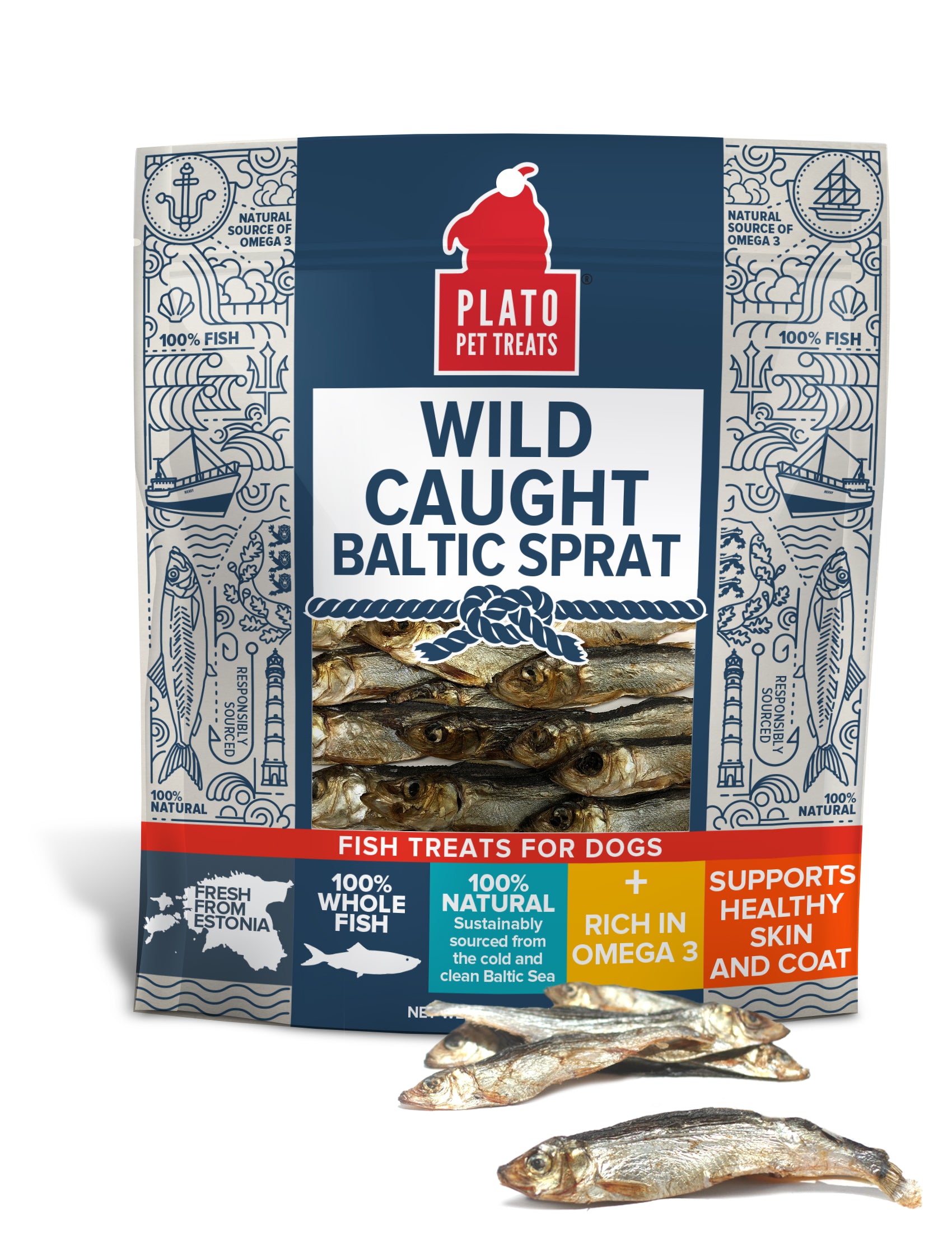 Fish bites for dogs outlet