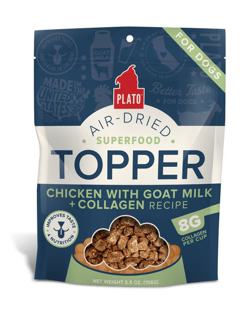 Chicken with Goat Milk & Collagen Food Topper