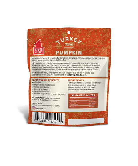Original Real Strips Turkey with Pumpkin