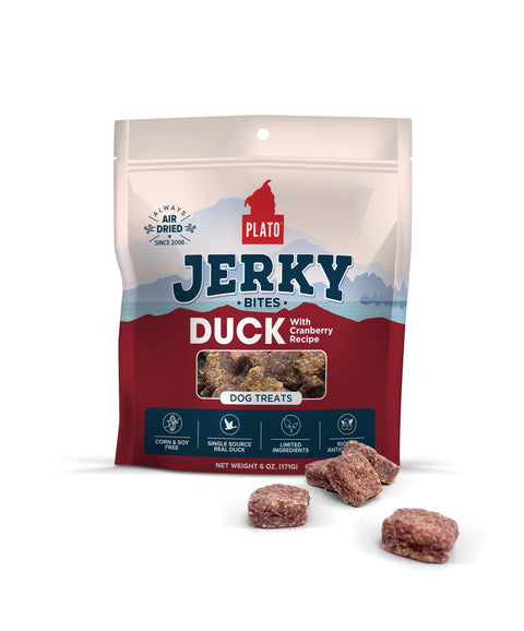 Duck with Cranberry Jerky Bites