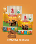 Original Real Strips Organic Chicken Plato Pet Treats