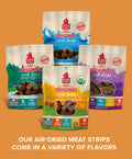 Original Real Strips Organic Chicken Plato Pet Treats