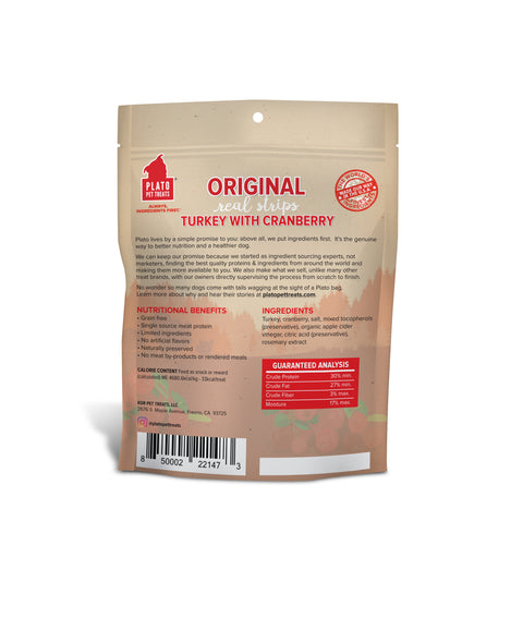 Original Real Strips Turkey With Cranberry