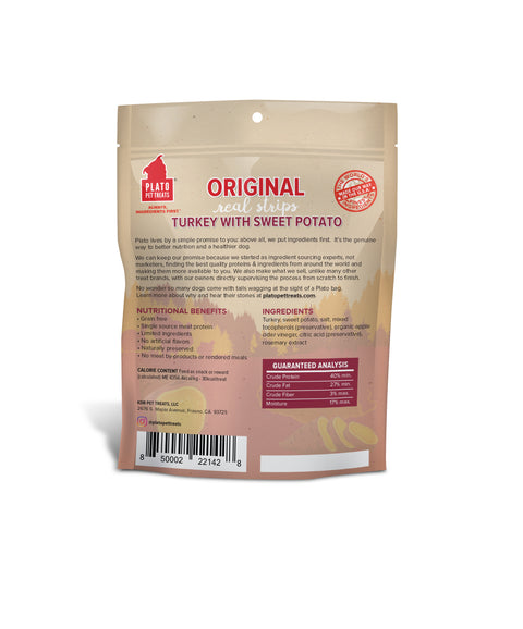 Original Real Strips Turkey With Sweet Potato