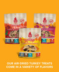 Original Real Strips Turkey With Pumpkin Plato Pet Treats