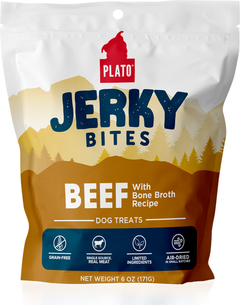 Beef with Bone Broth Jerky Bites