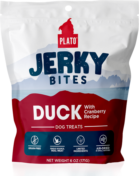 Duck with Cranberry Jerky Bites