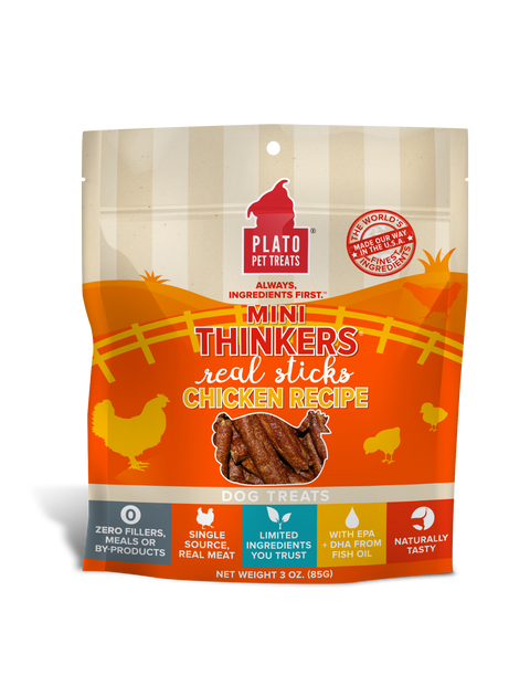 Mini Thinkers Chicken Meat Stick Dog Treats