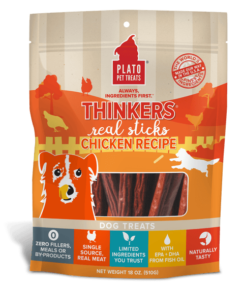 Thinkers Chicken Meat Stick Dog Treats