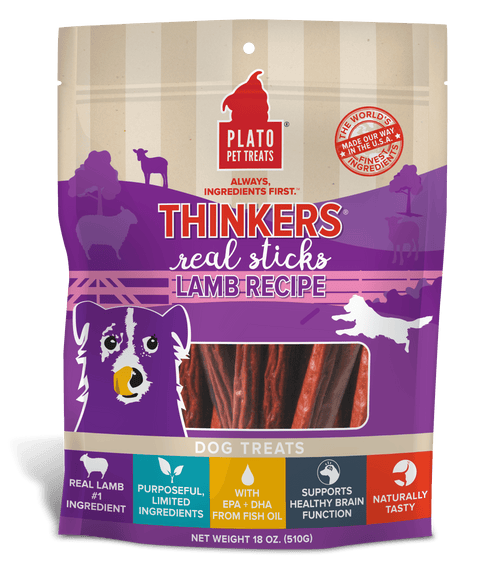 Thinkers Lamb Meat Stick Dog Treats