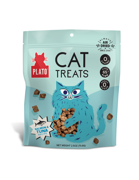 Tuna Salmon Cat Treats Plato Pet