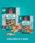 Wild Caught Baltic Herring Plato Pet Treats