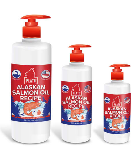 Alaskan Salmon Oil Recipe Kibble Topper Plato Pet