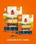 Small Bites With Organic Chicken Plato Pet Treats