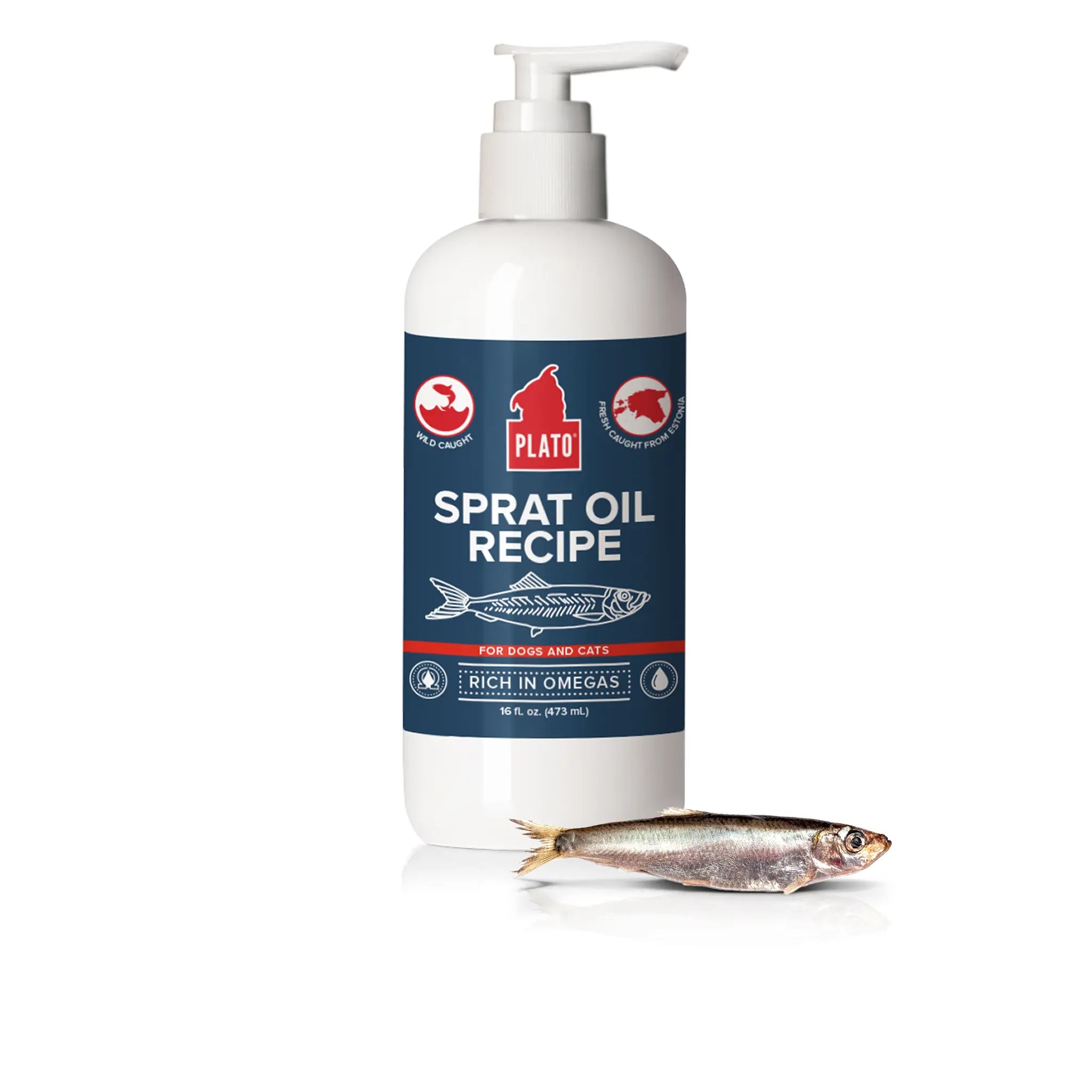 Baltic Sprat Oil Plato Pet Treats