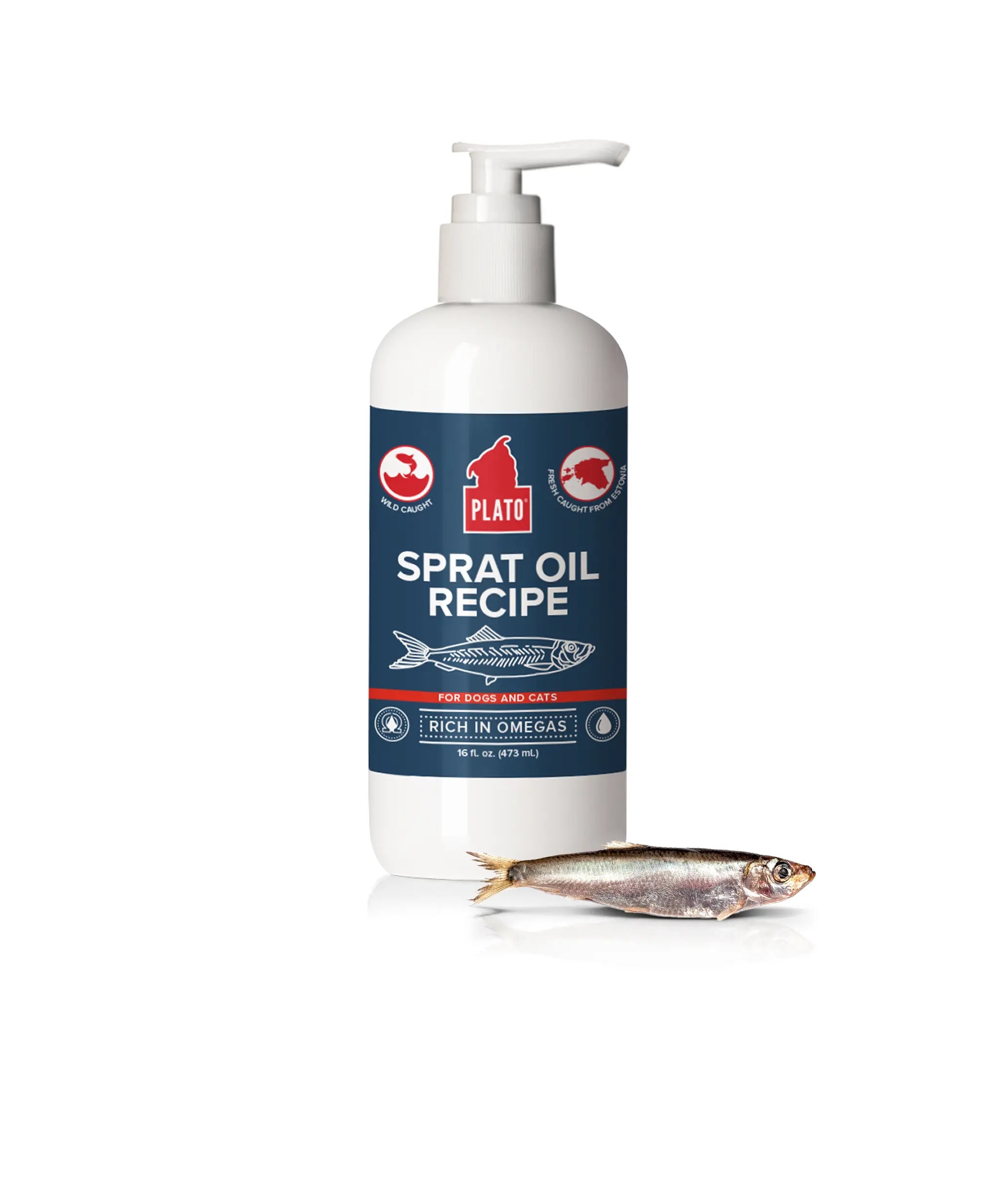 Baltic Sprat Oil Plato Pet Treats
