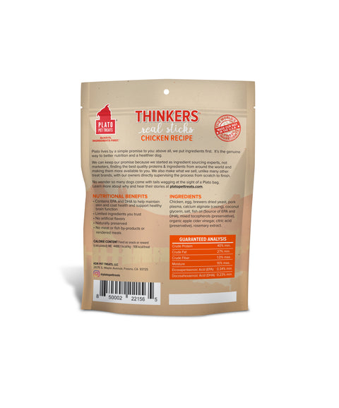 Thinkers Chicken Meat Stick Dog Treats