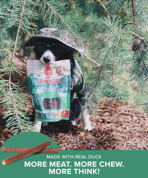 Thinkers Duck Meat Stick Dog Treats