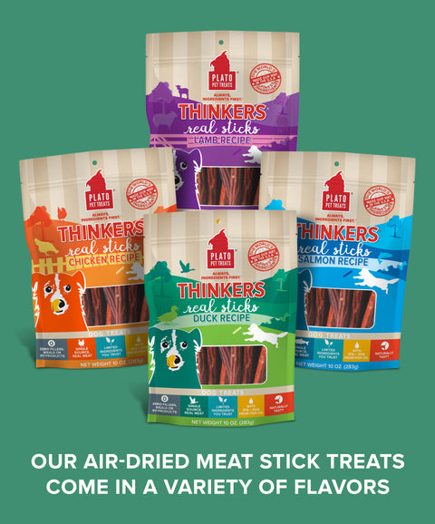 Thinkers Duck Meat Stick Dog Treats