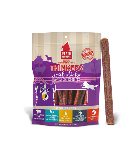 Thinkers Lamb Meat Stick Dog Treats