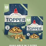 Chicken with Goat Milk & Collagen Food Topper Plato Pet Treats