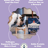 Venison, Lamb & Collagen Food Topper Plato Pet Treats