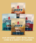Beef with Bone Broth Jerky Bites Plato Pet Treats