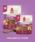 Beef with Mushroom Jerky Plato Pet Treats