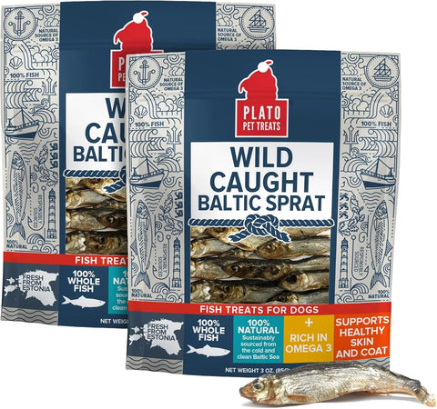 Premium Wild Caught Baltic Sprat Dog Treats